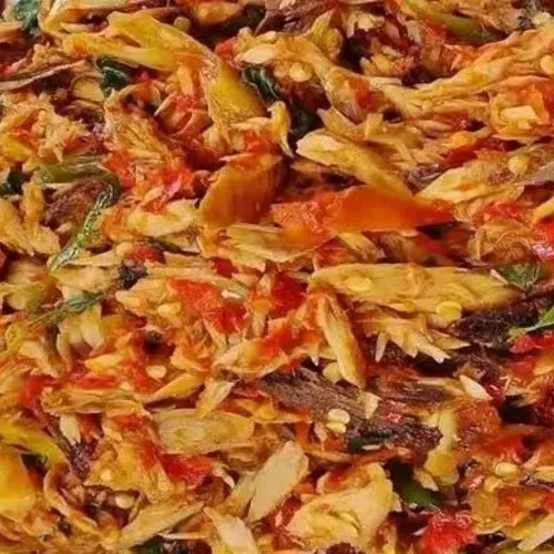 gambar ikan tongkol suwir balado