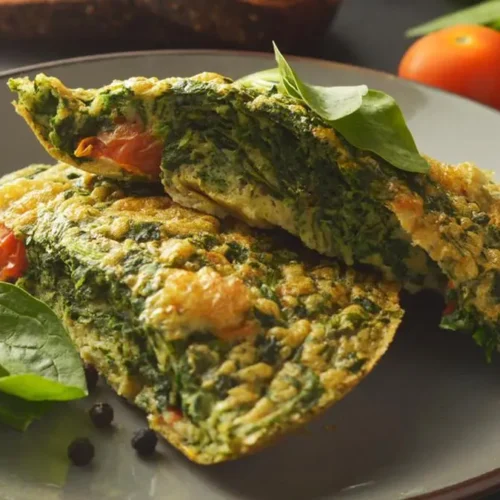 Gambar resep makanan sehat rumahan Omelet Sayuran