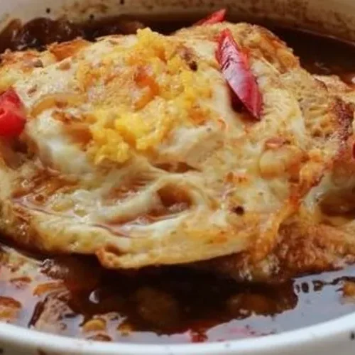 gambar telur ceplok masak kecap